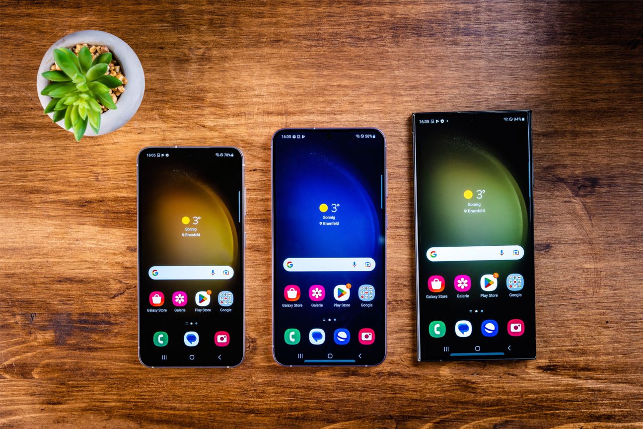 Galaxy-S23-Modelle im Vergleich