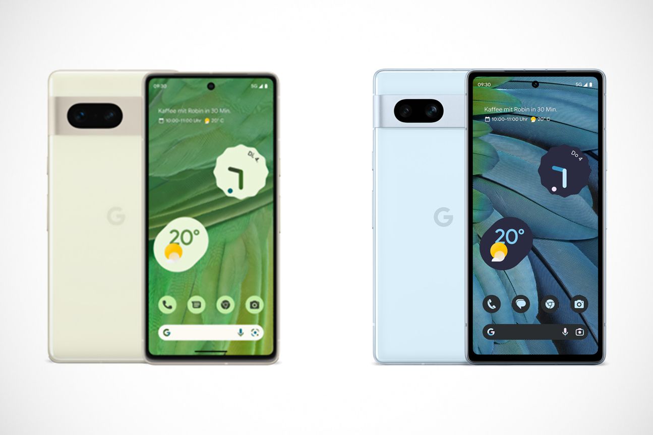 Pixel 7 vs Pixel 7a Farben Pixel 7 vs Pixel 7a Farben