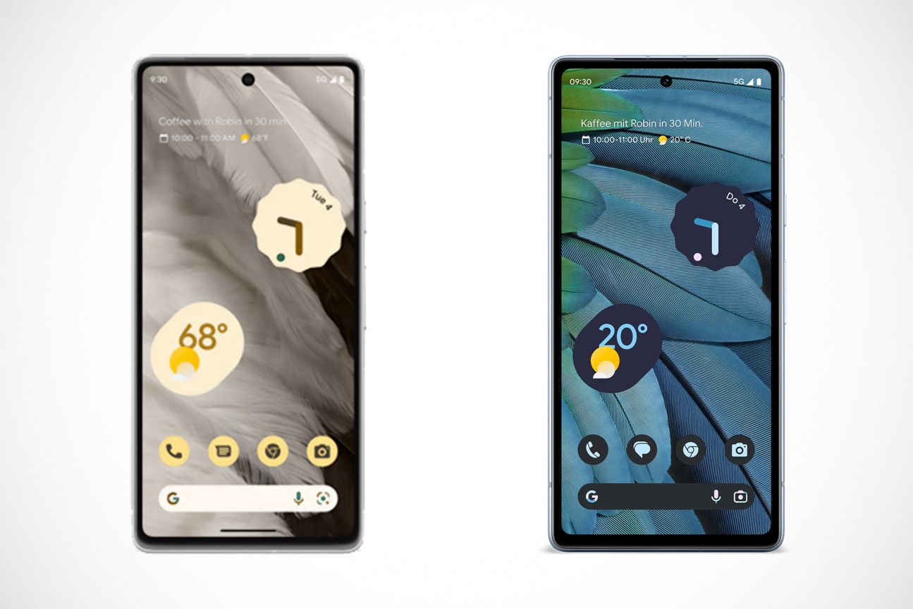 Pixel 7 vs Pixel 7a Display Pixel 7 vs Pixel 7a Display
