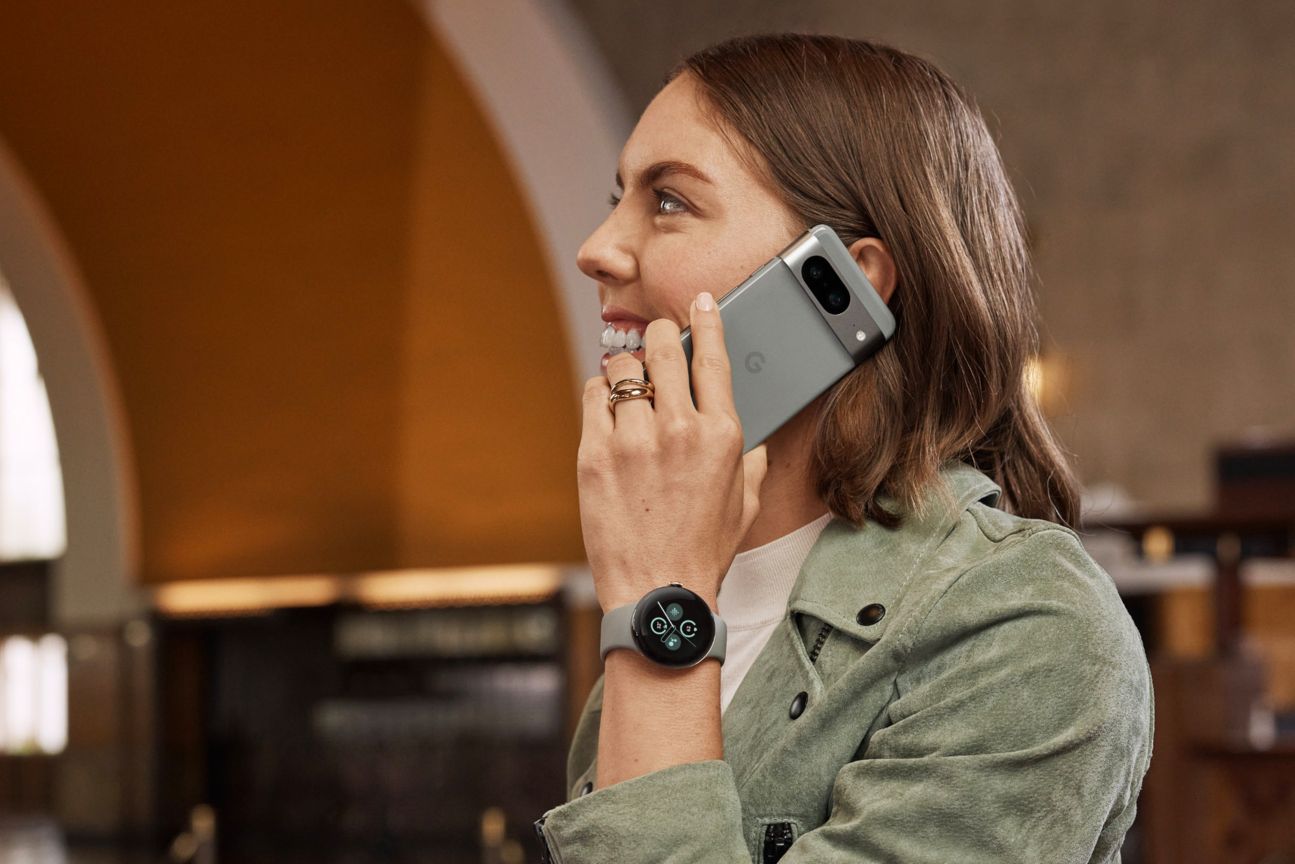 Google Pixel 8 Hazel Rückseite Google Pixel 8 Hazel Rückseite