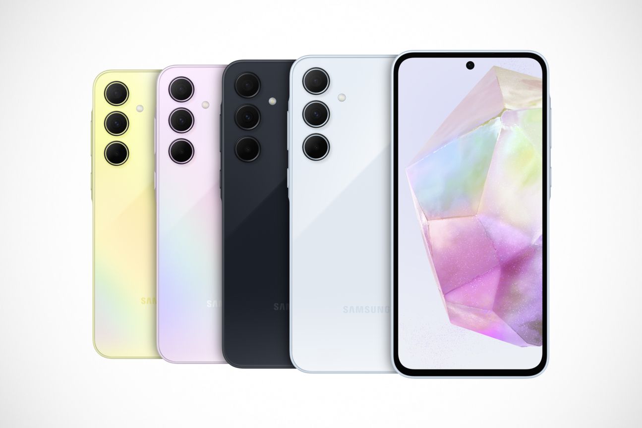 Samsung Galaxy A35: Alle Farben Samsung Galaxy A35: Alle Farben