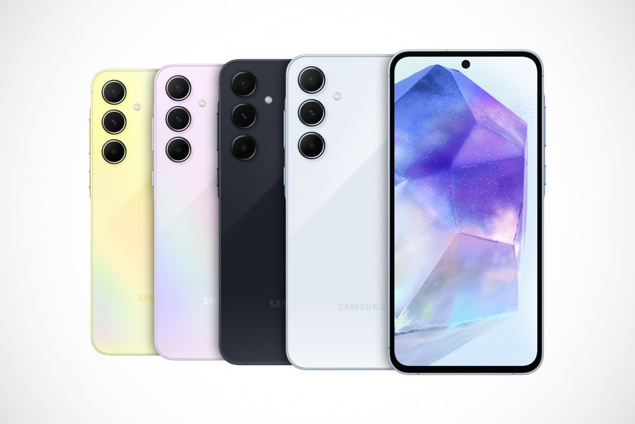 Samsung Galaxy A55: Alle Farben Samsung Galaxy A55: Alle Farben