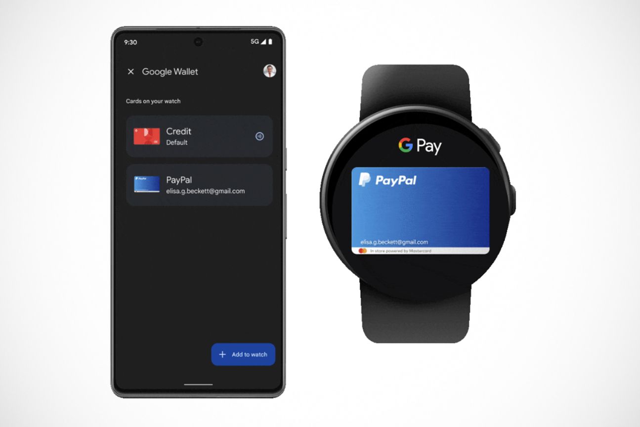 Wear OS PayPal Zahlungern