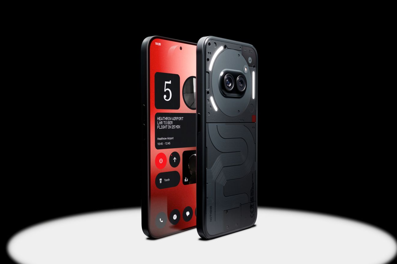 nothing-phone-2a-schwarz Nothing Phone (2a) in Schwarz