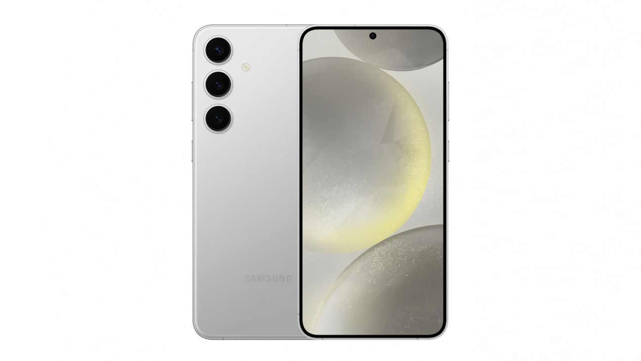 samsung-galaxy-s24-plus-marblegray-front Samsung Galaxy S24+ Marble Gray