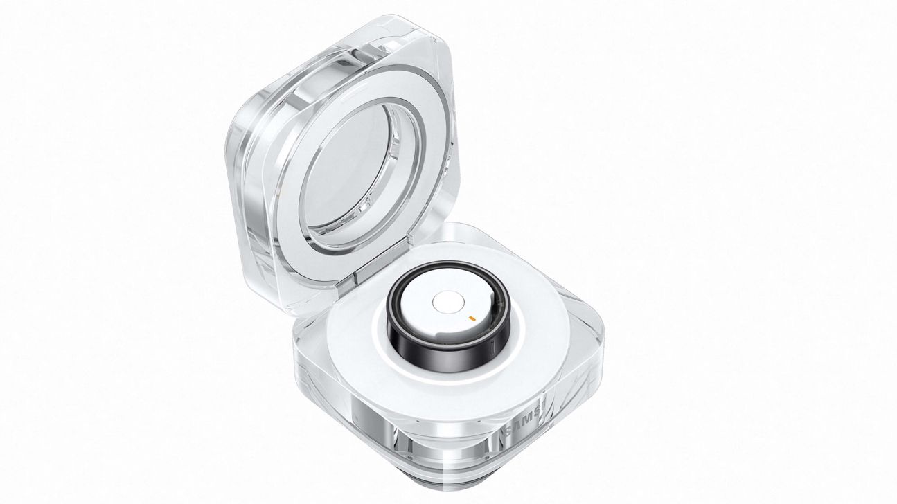 galaxy-ring-etui Galaxy Ring mit Ladeetui