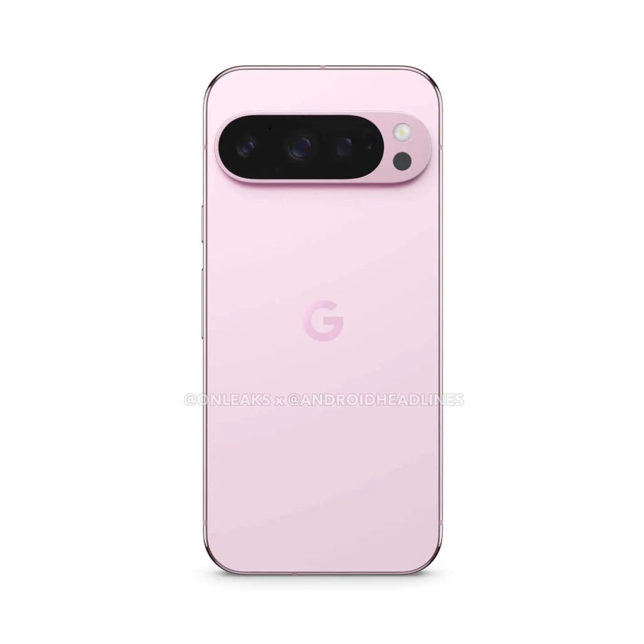 Google Pixel 9 Pro Farbe Pink Render-Leak