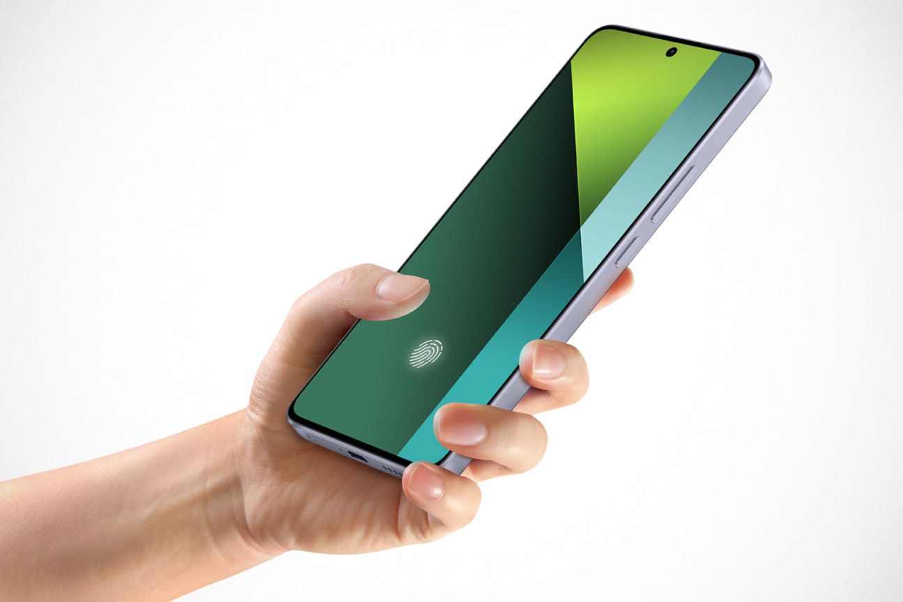 Das Redmi Note 13 Pro 5G von vorn Das Redmi Note 13 Pro 5G von vorn