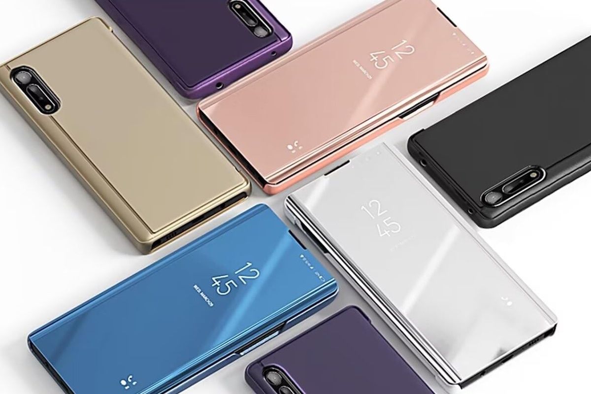 samsung-galaxy-a55-5g-comaku-spiegel-flip-huelle Samsung Galaxy A55 5G COMAKU Spiegelhülle