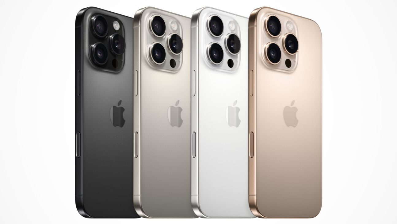 iPhone 16 Pro Farben iPhone 16 Pro Farben