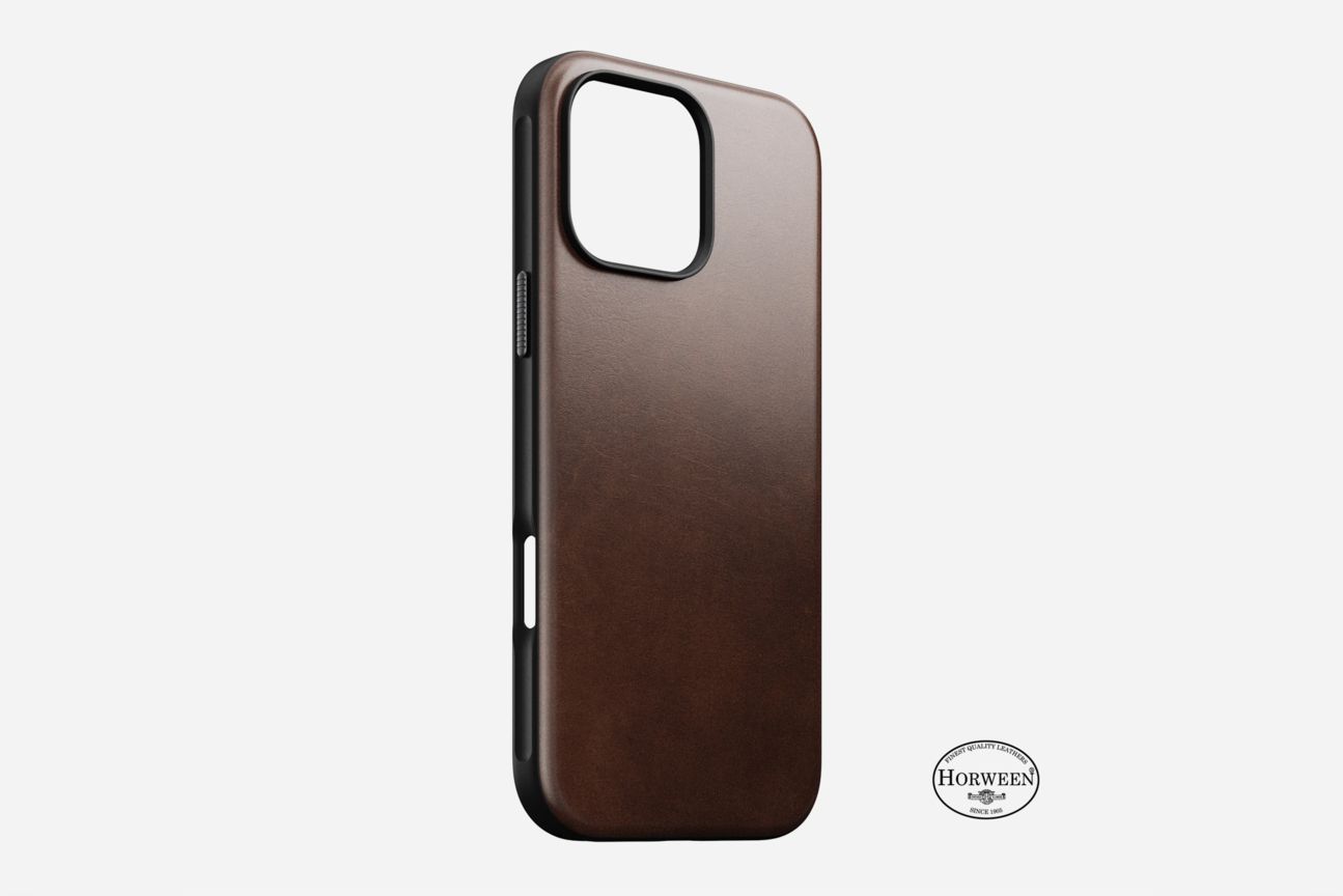 Nomad Modern Leather Case für iPhone 16 Pro