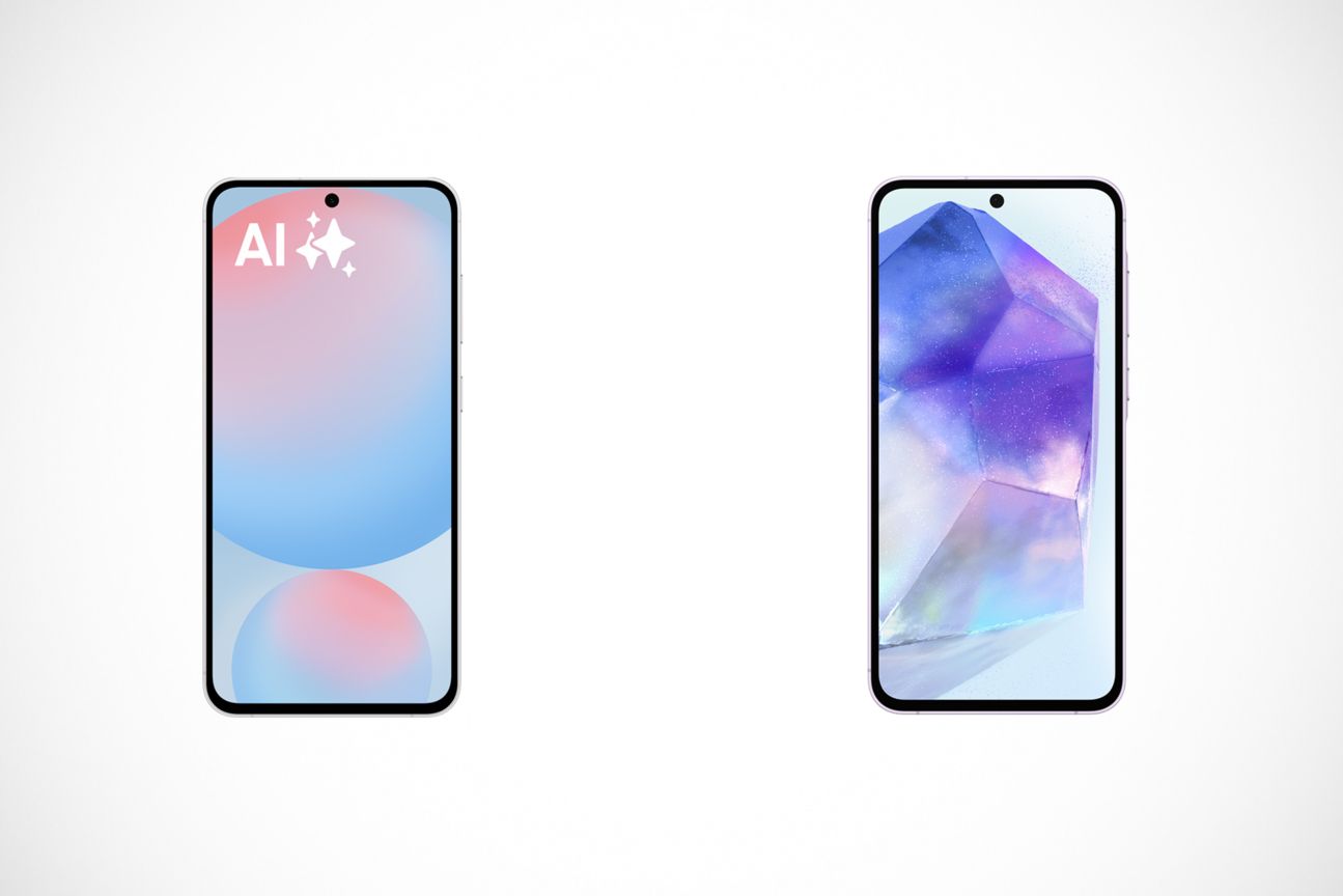 Galaxy S24 FE vs. A55 Galaxy S24 FE vs. A55