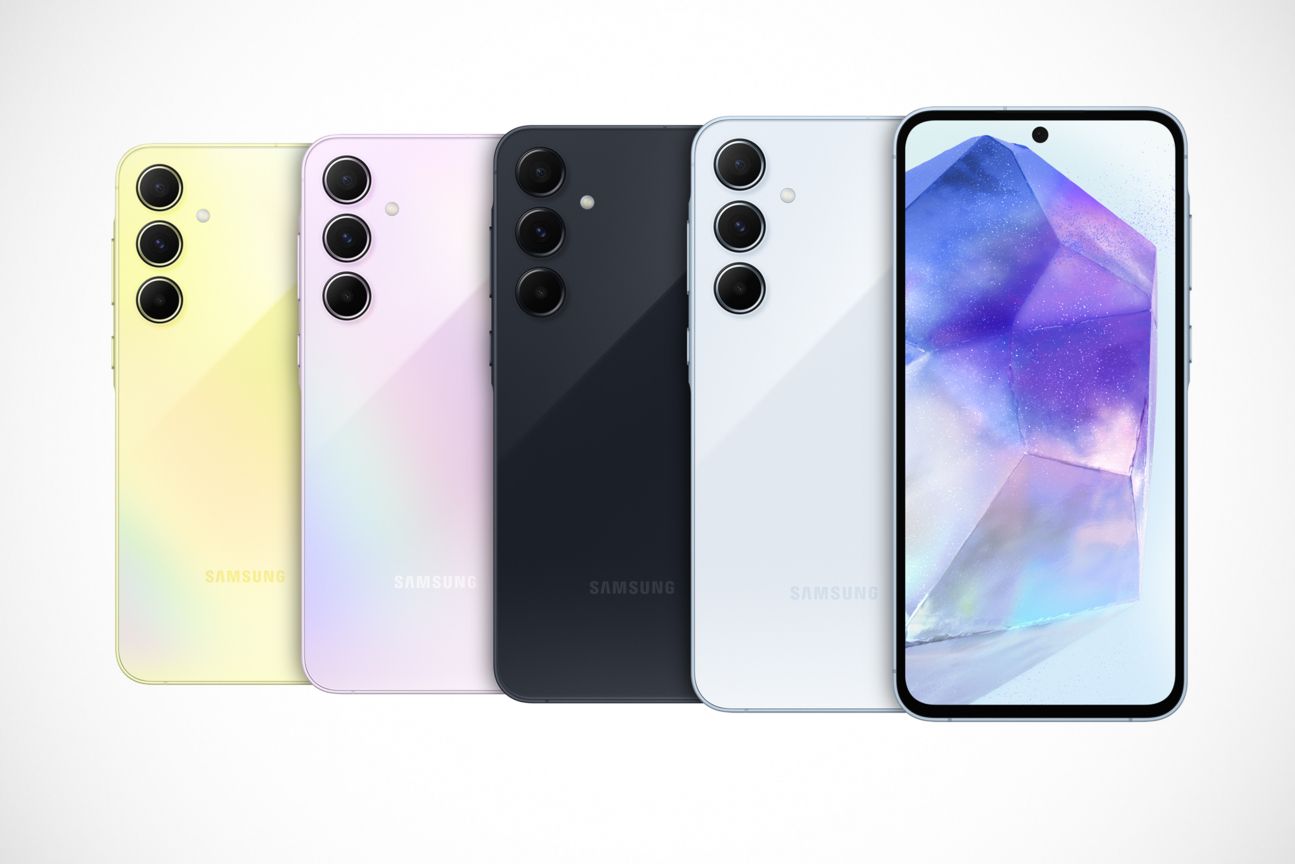 Samsung Galaxy A55: Alle Farben Samsung Galaxy A55: Alle Farben