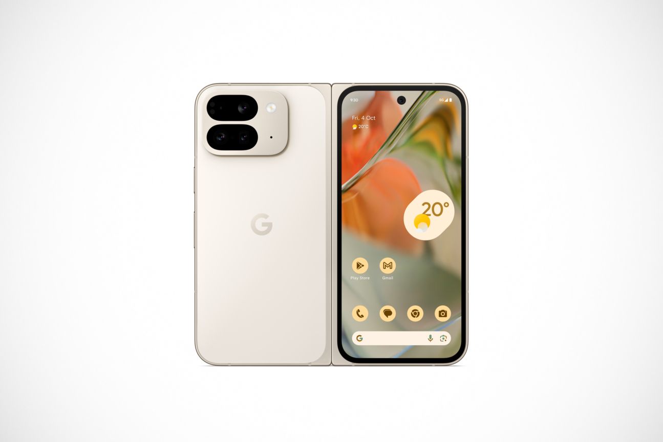 Google Pixel 9 Pro Fold Farbe Porcelain