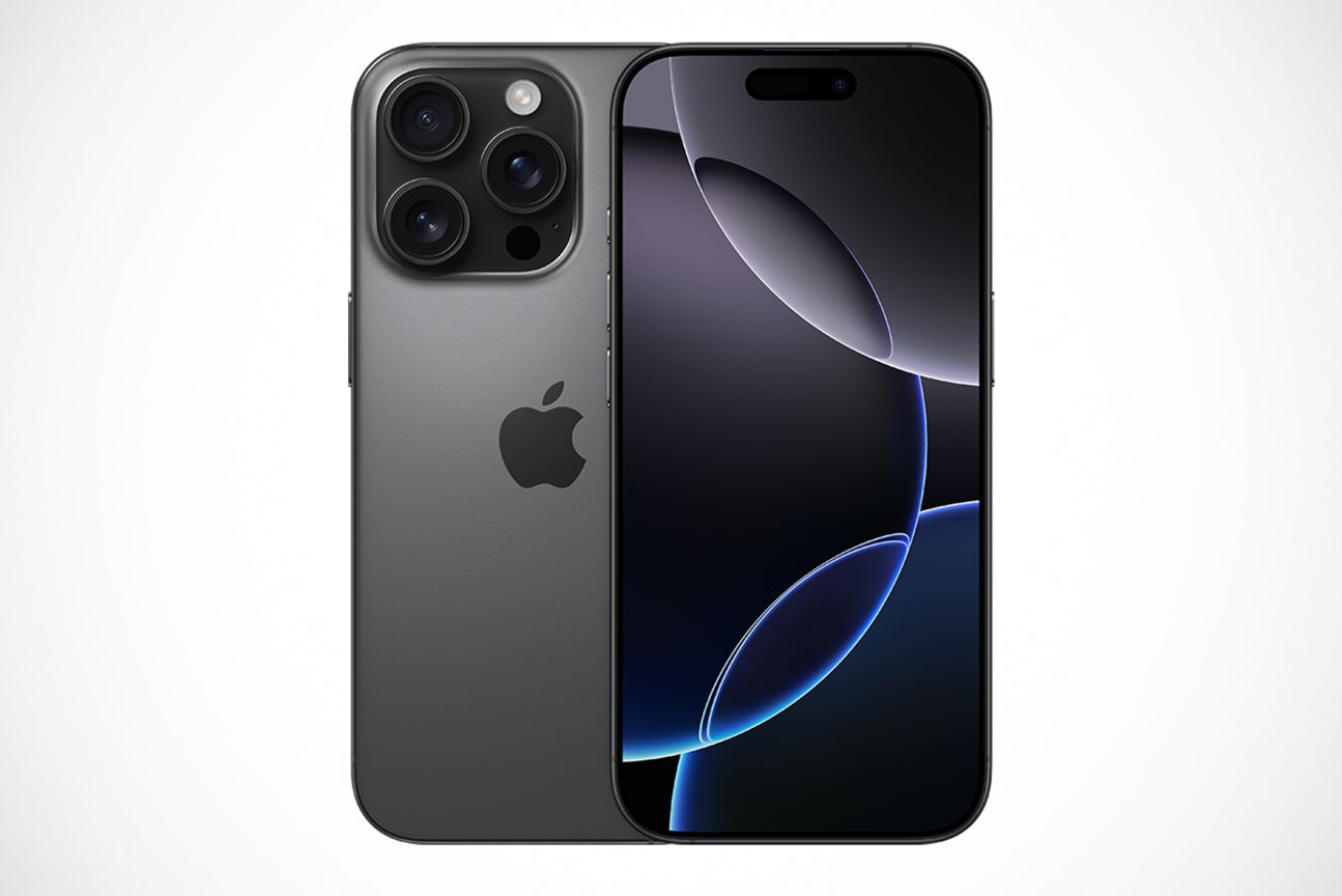 iPhone 16 Pro in der Farbe Titan Schwarz