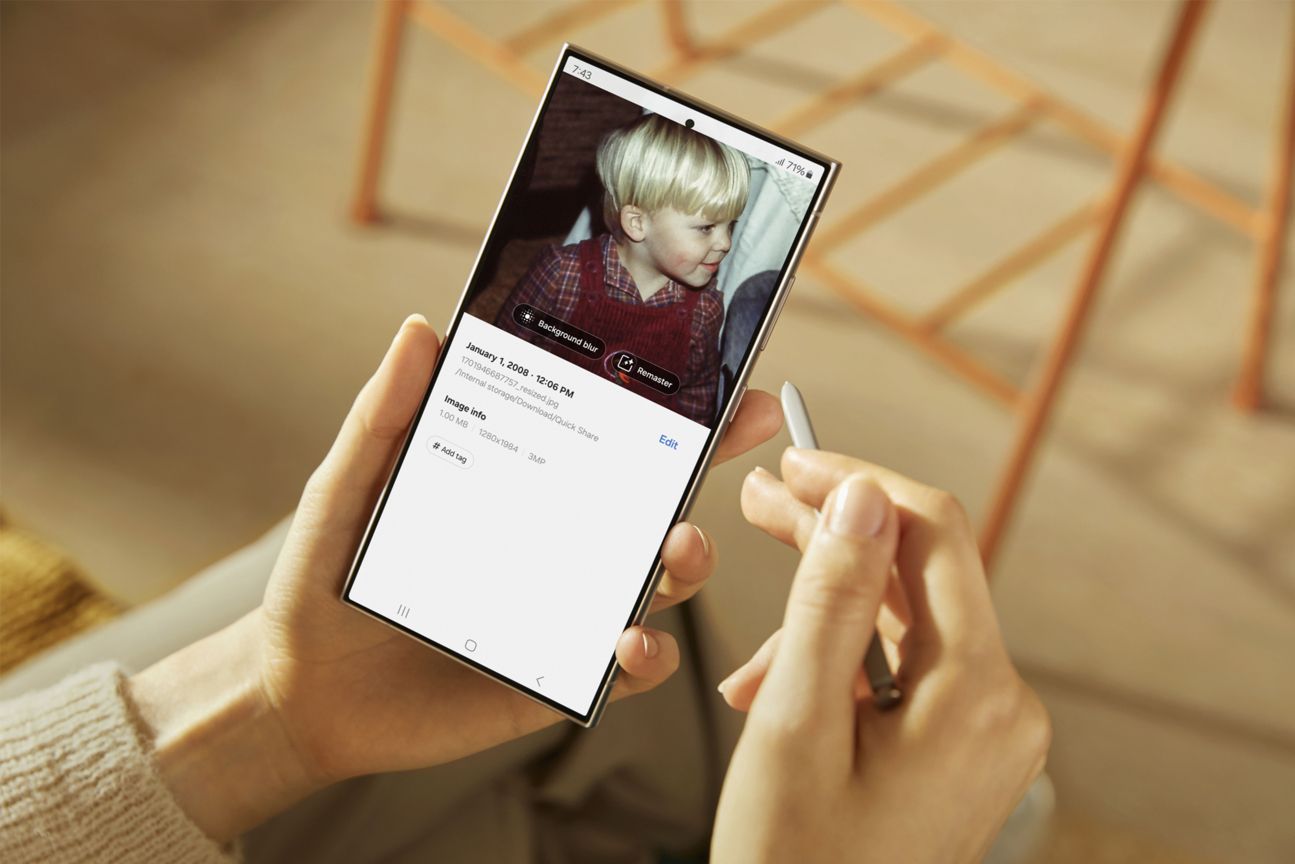 Das Display des Galaxy S24 Ultra Das Display des Galaxy S24 Ultra