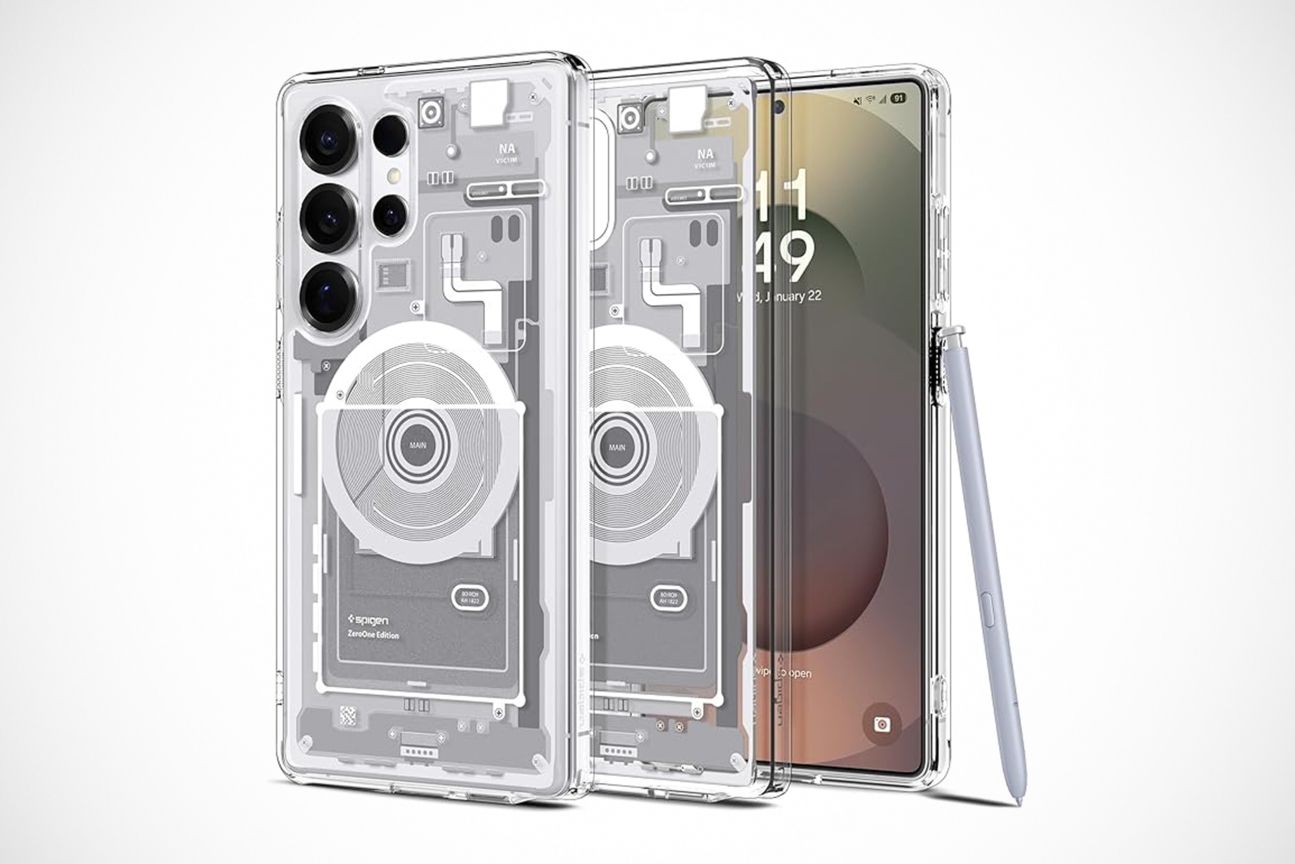 Spigen Ultra Hybrid MagFit Zero One White für S25 Ultra Spigen Ultra Hybrid MagFit Zero One White für S25 Ultra