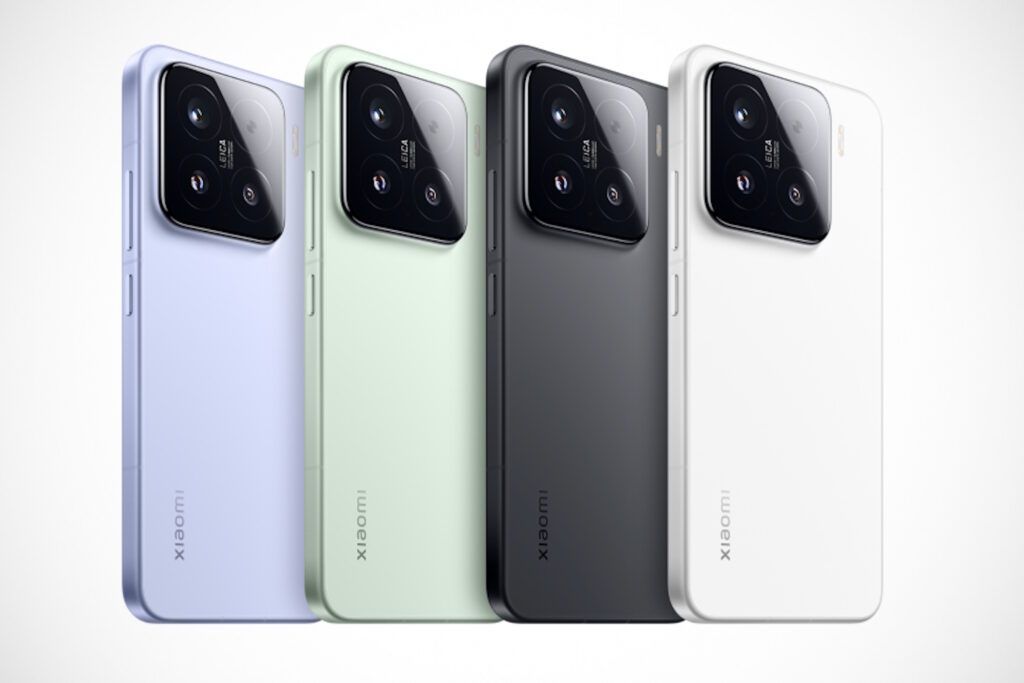 Xiaomi 15 in vier Farben Xiaomi 15 in vier Farben