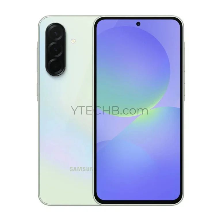 Samsung Galaxy A36 Render Gruen