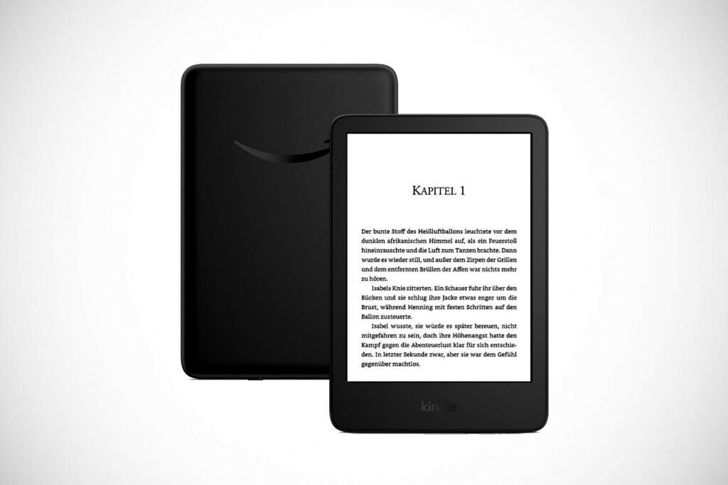 Vorder- und Rückseite des Kindle (2024)