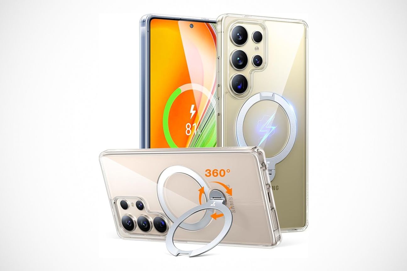 Torras 360° Ostand Spin für Samsung Galaxy S25 Ultra Torras 360° Ostand Spin für Samsung Galaxy S25 Ultra