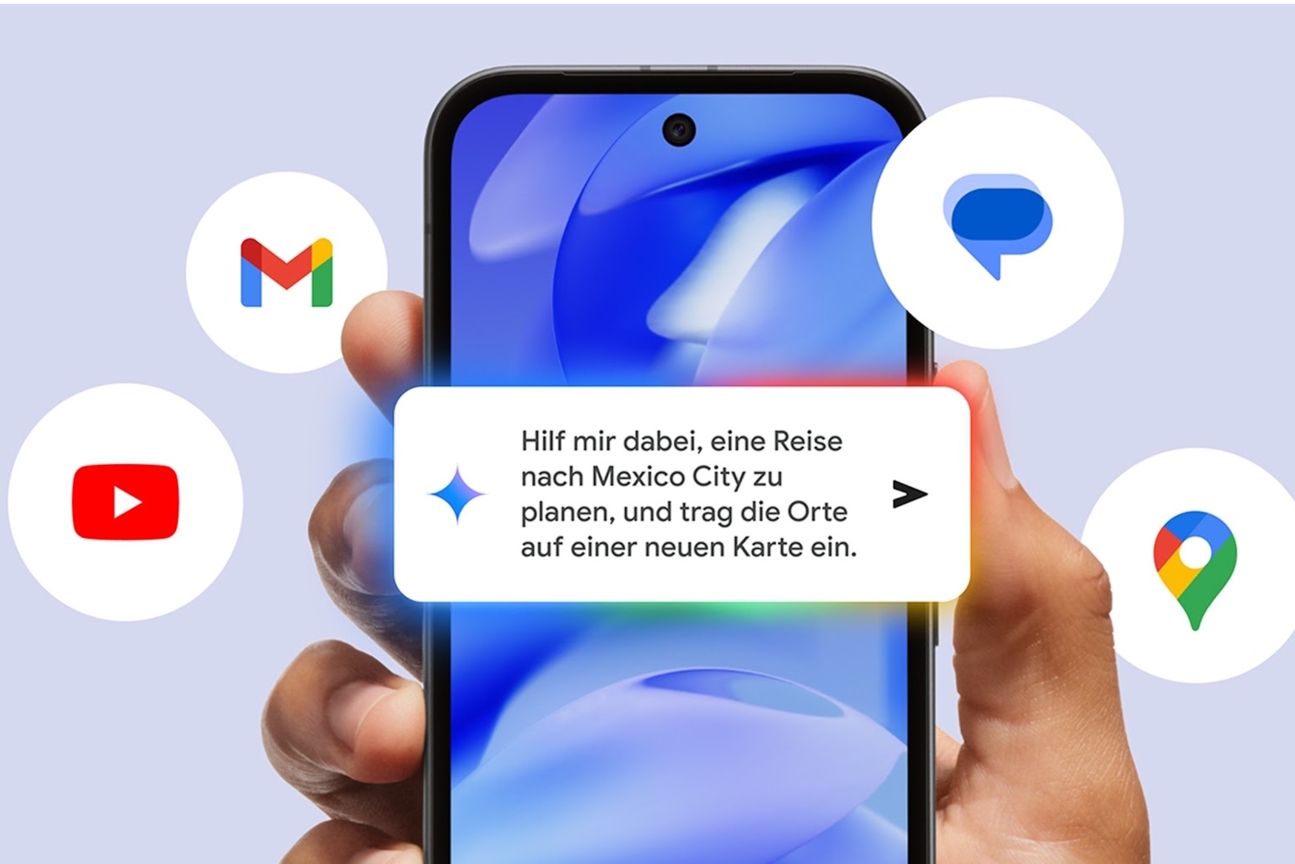 Google Gemini auf dem Pixel 9a Google Gemini auf dem Pixel 9a