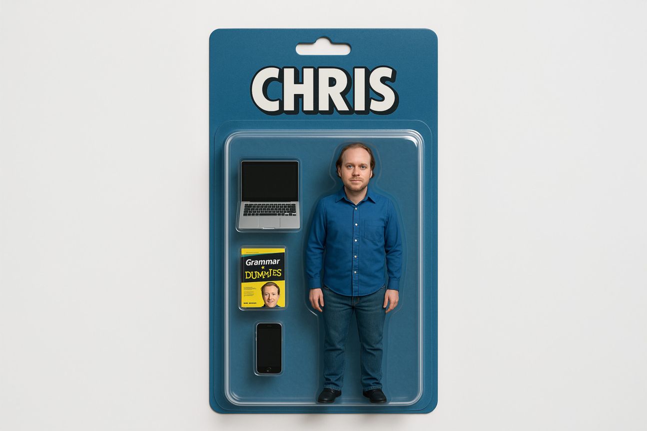 Mini-Chris Actionfigur Mini-Chris Actionfigur