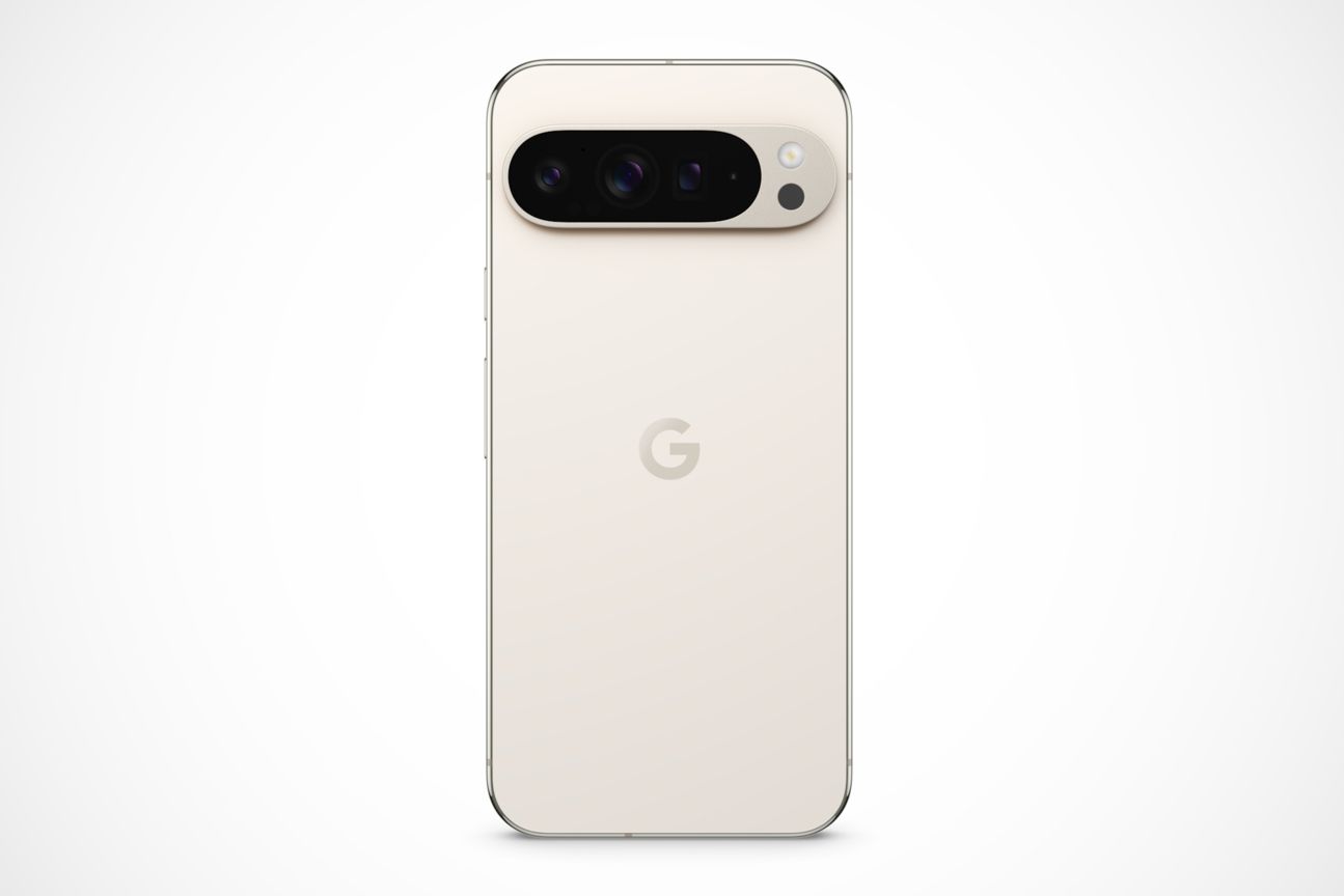 Google Pixel 9 Pro XL in der Farbe Porcelain