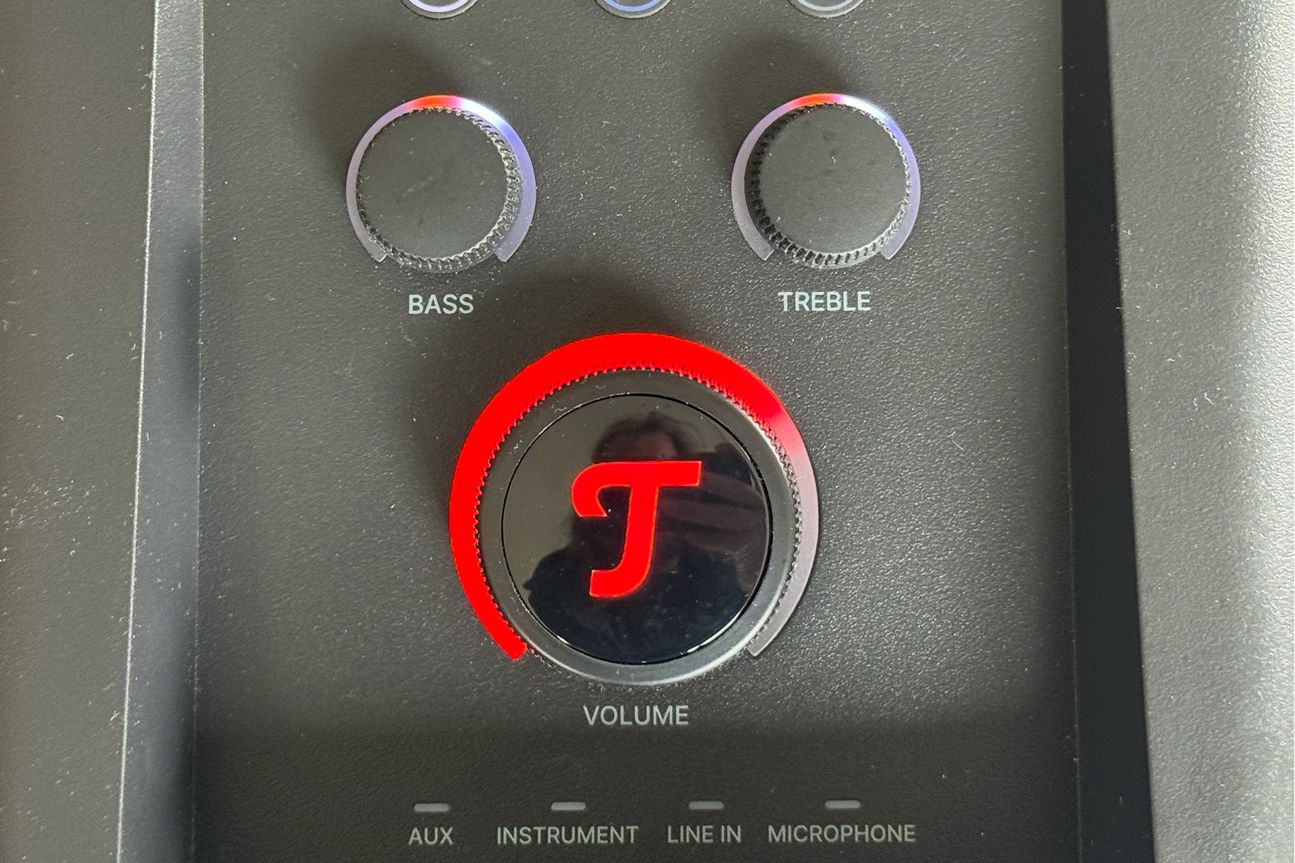 Teufel Rockster Air 2 Bedienpanel