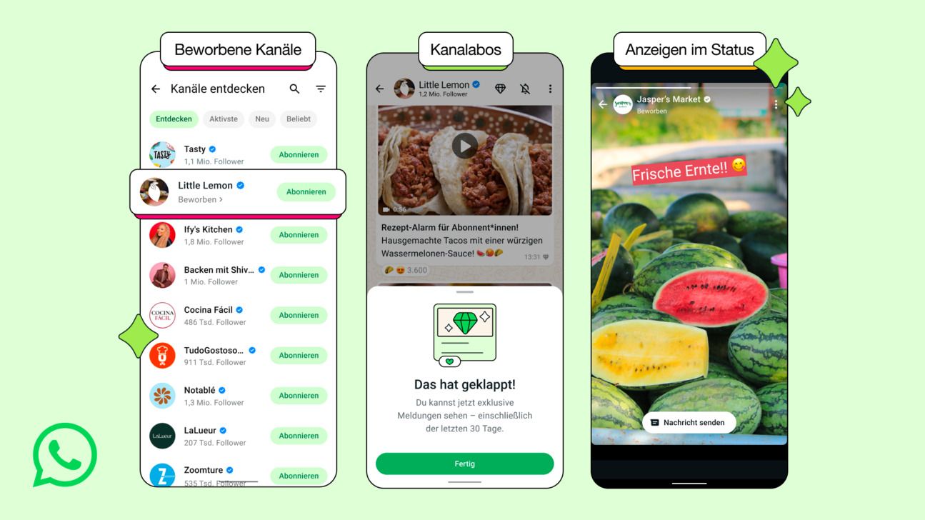 WhatsApp Chat Screenshots Neuerung WhatsApp Chat Screenshots Neuerung