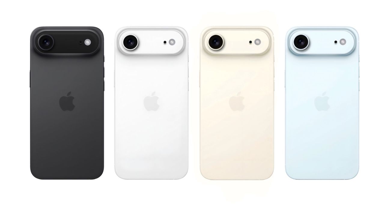 Apple iPhone 17 Air Farben Apple iPhone 17 Air in vier Farben