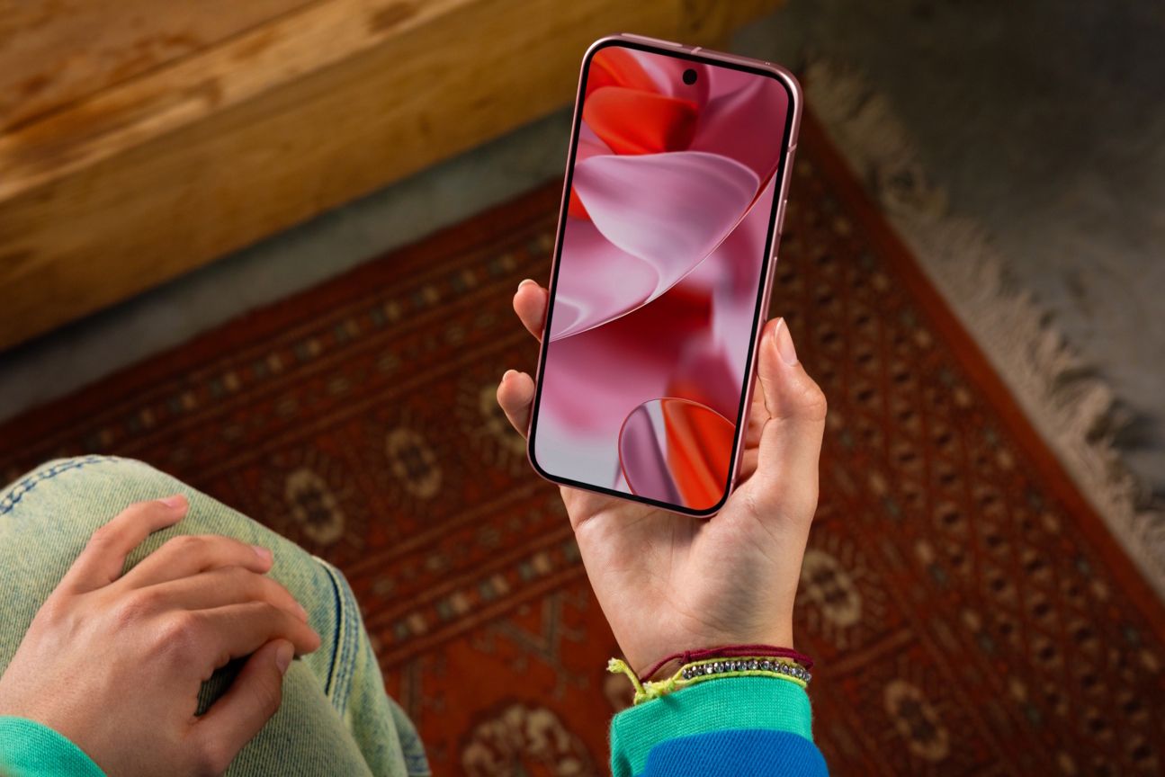 Das Display des Google Pixel 9 Das Display des Google Pixel 9