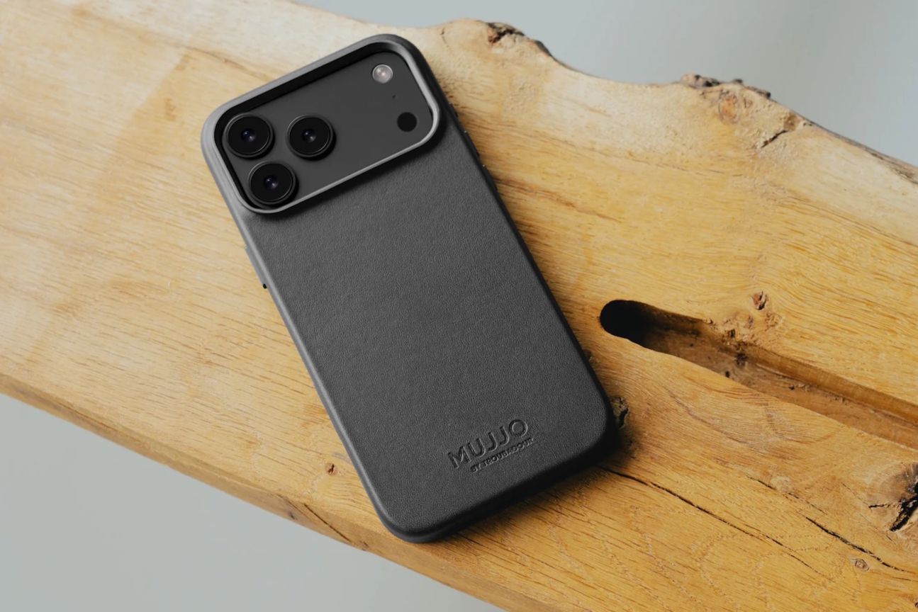 Mujjo Lederhülle für iPhone 17 Pro Mujjo Lederhülle für iPhone 17 Pro