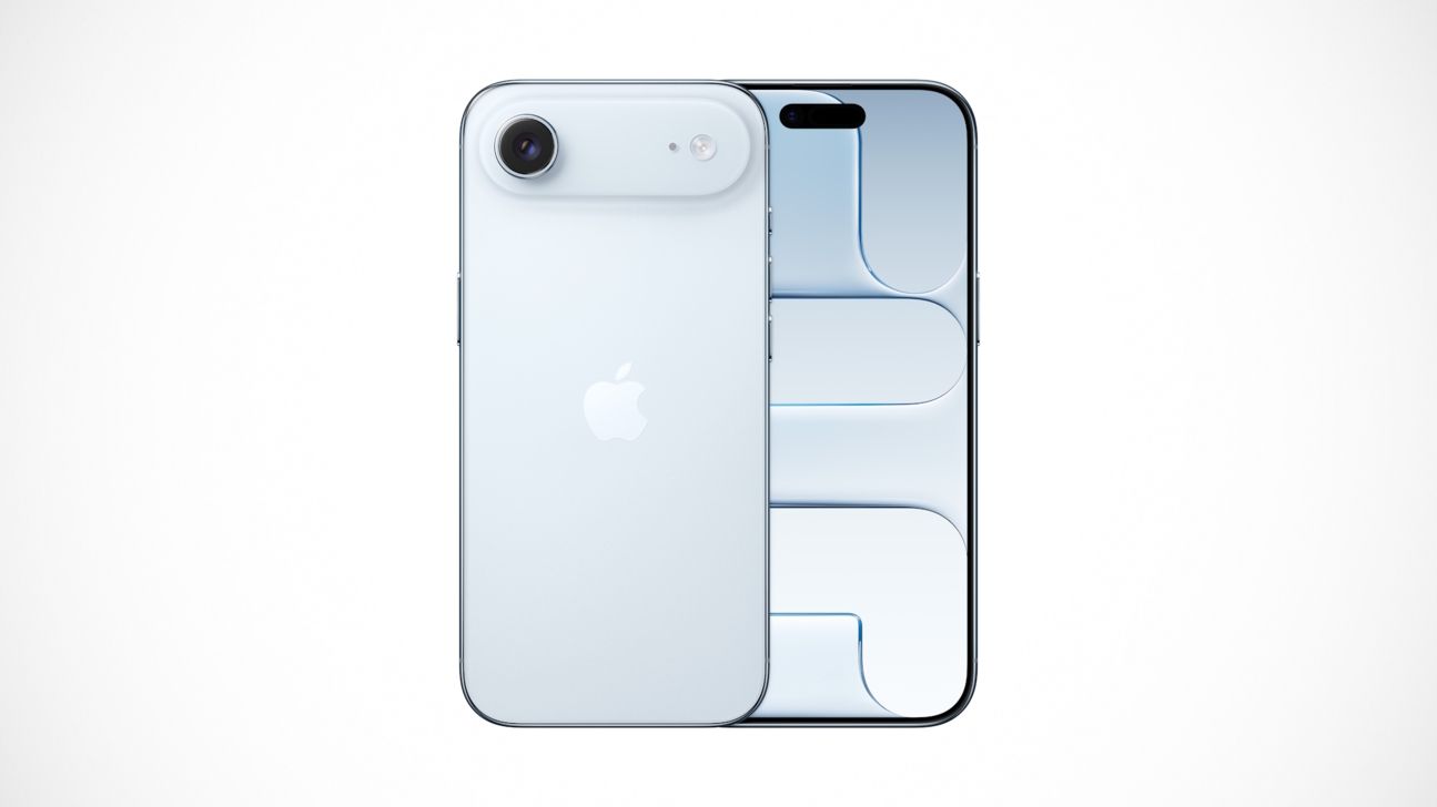 iPhone Air Himmelblau