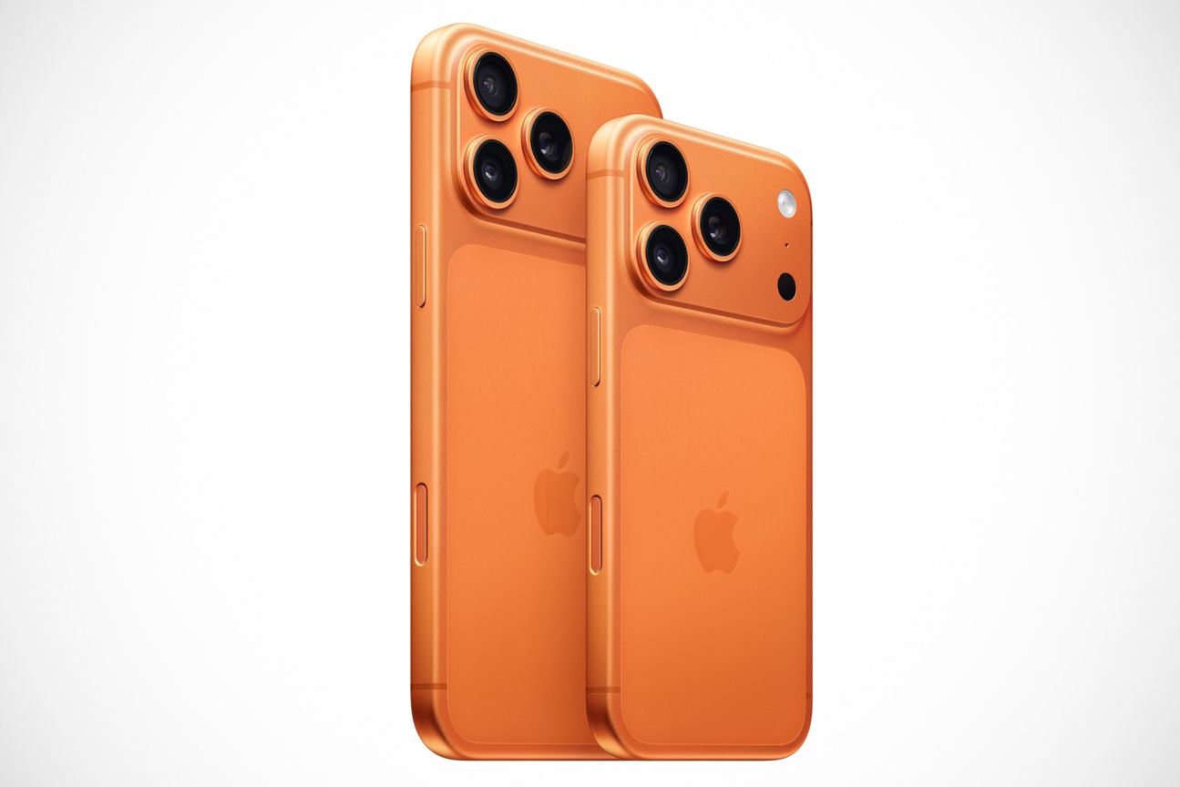 iPhone 17 Pro und Pro Max in Cosmic Orange