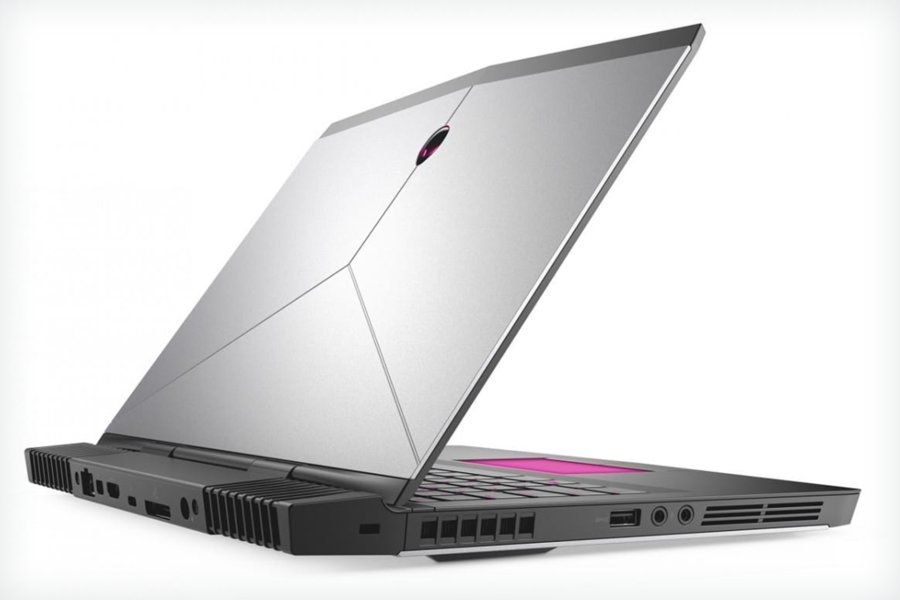 Dell Alienware 13 hinten