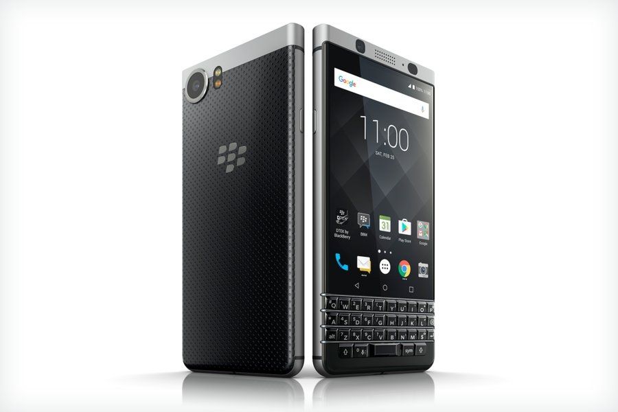 BlackBerry KeyOne Front- und Rückseite