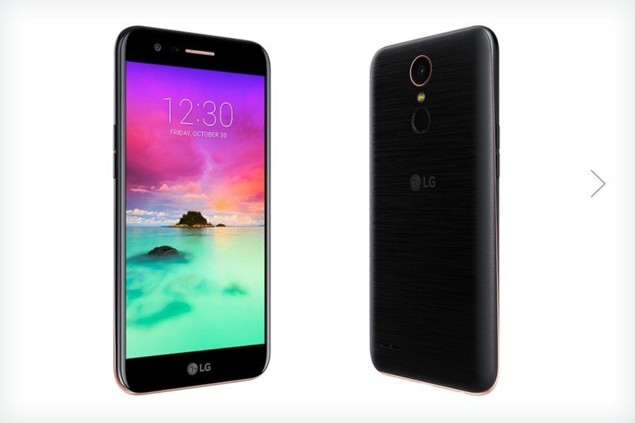 LG K10 (2017) Front- und Rückseite