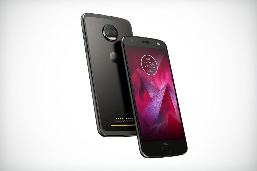 Motorola Moto Z2 Force Front- und Rückseite