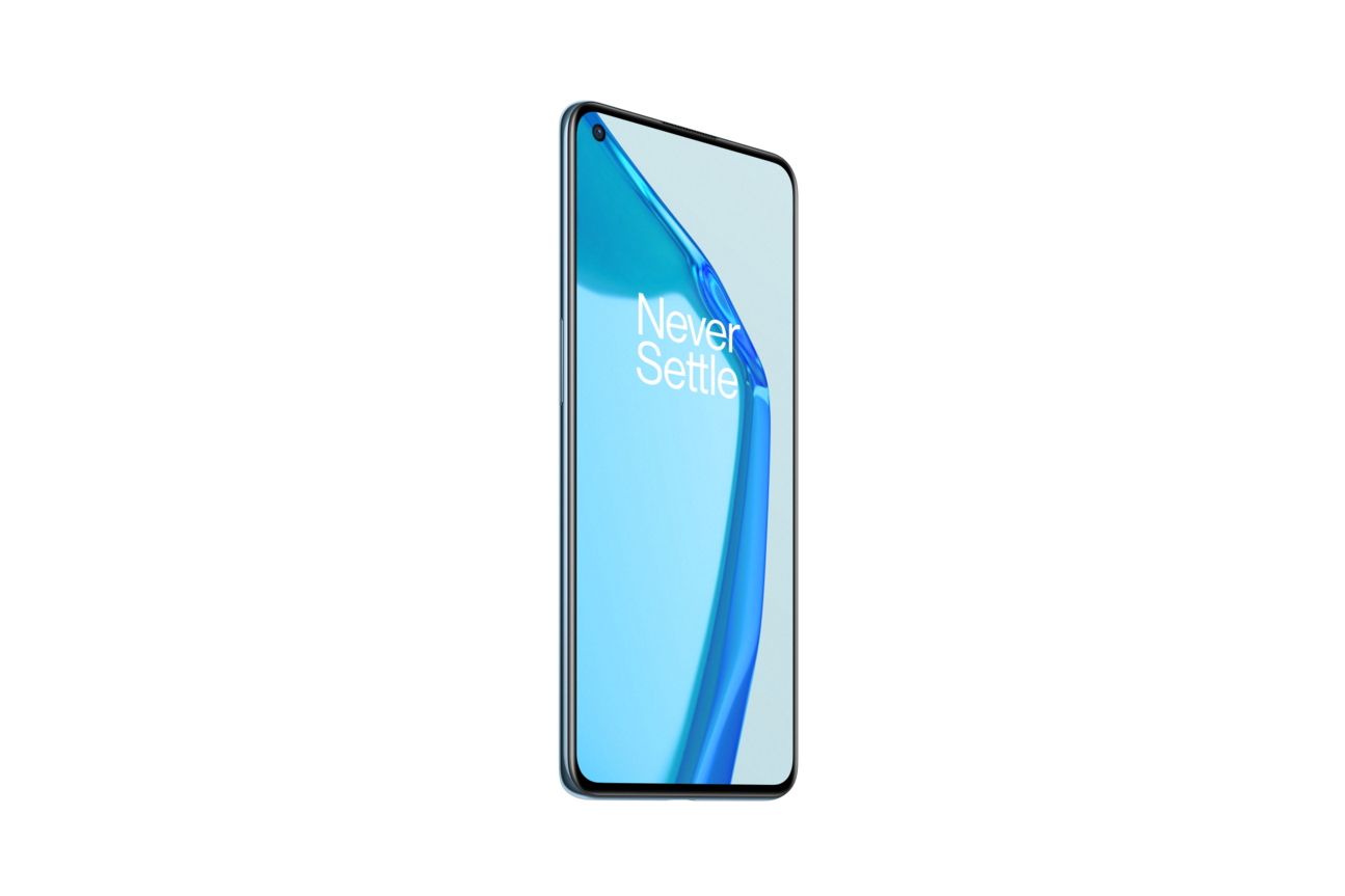 OnePlus 9 Arctic Sky Front