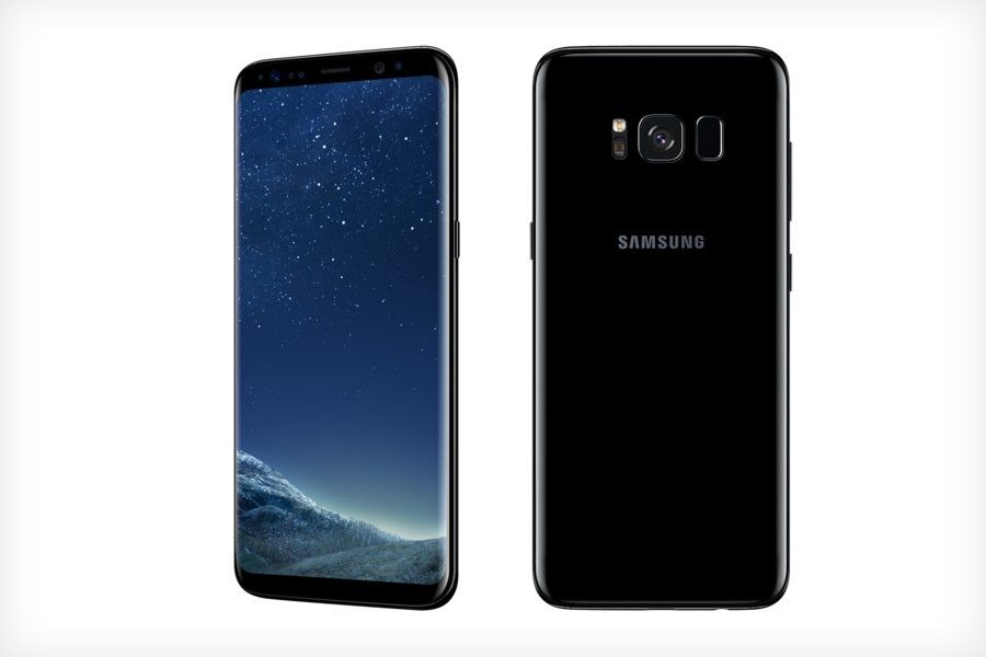 Samsung Galaxy S8 Front und Back Galaxie