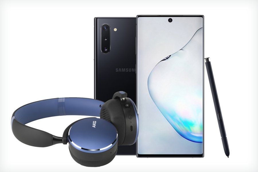 Samsung Galaxy Note 10 mit AKG Y500