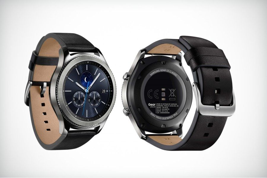 Samsung Gear S3 Classic Front- und Rückansicht