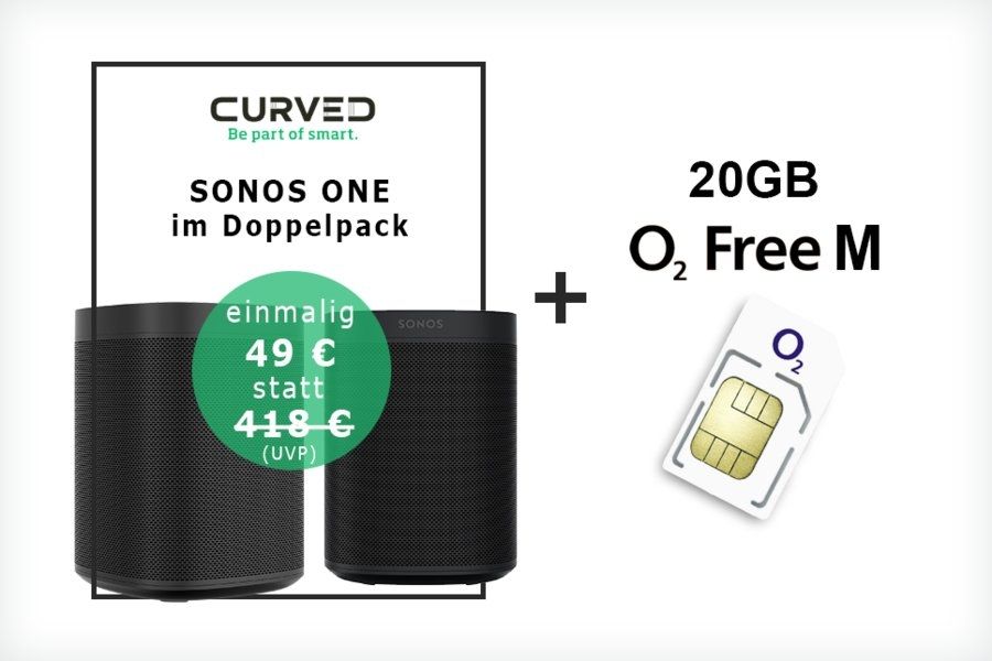 SONOS ONE mit o2 Free M 20GB