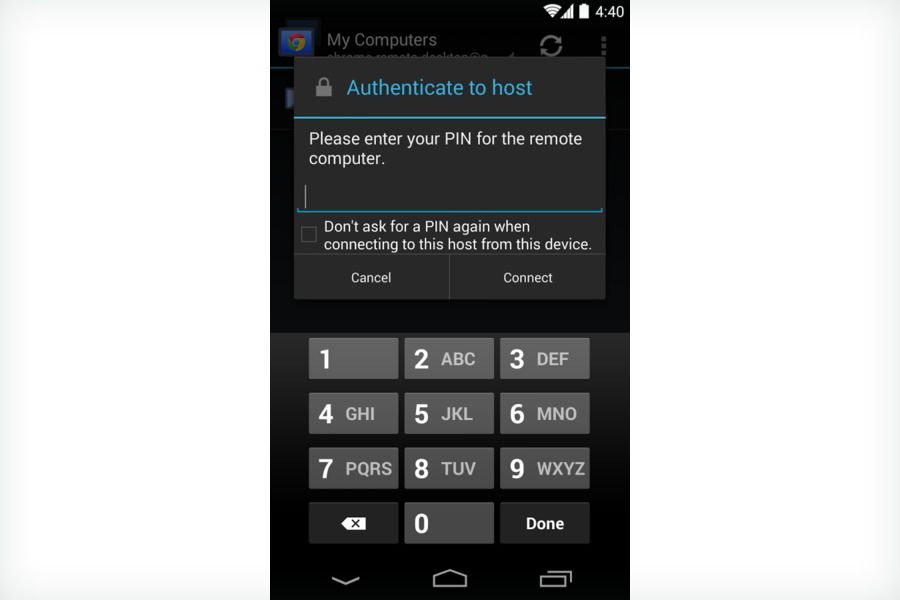 Chrome Remote Desktop