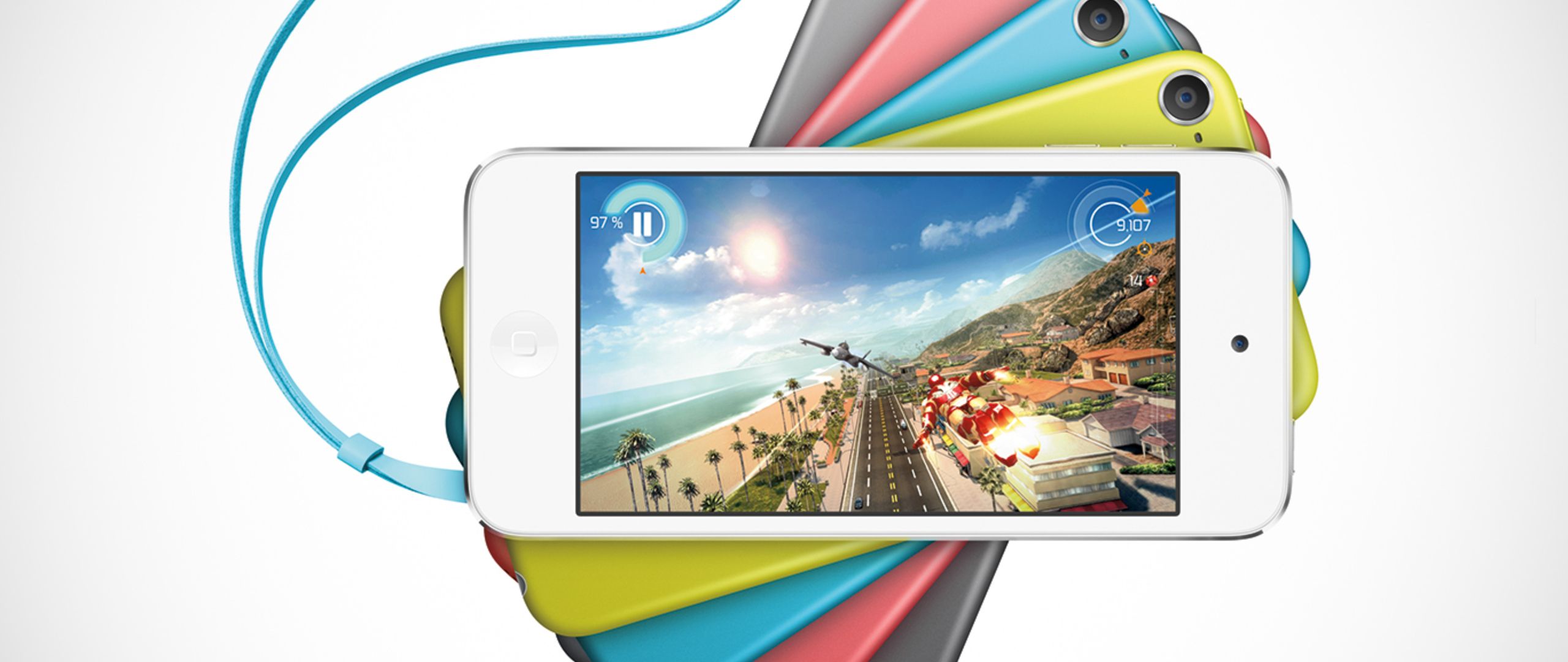 Auch das 16-GB-Modell des iPod Touch soll nun bunt werden