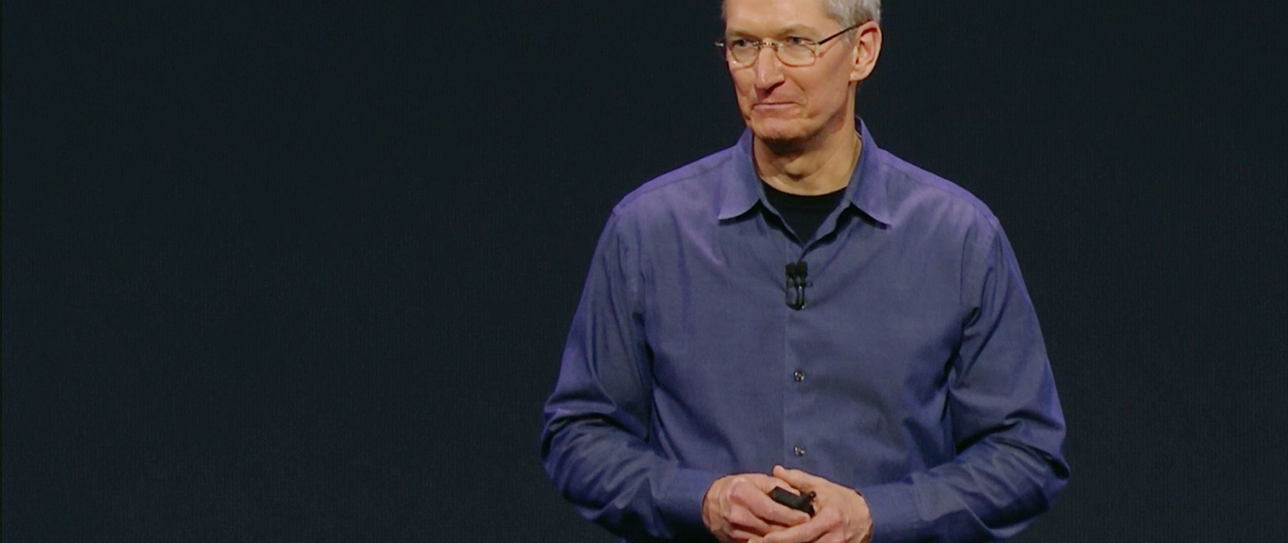 Nach der Keynote wieder Krisenmanager: Tim Cook hat aktuell nicht besonders viel zu lachen
