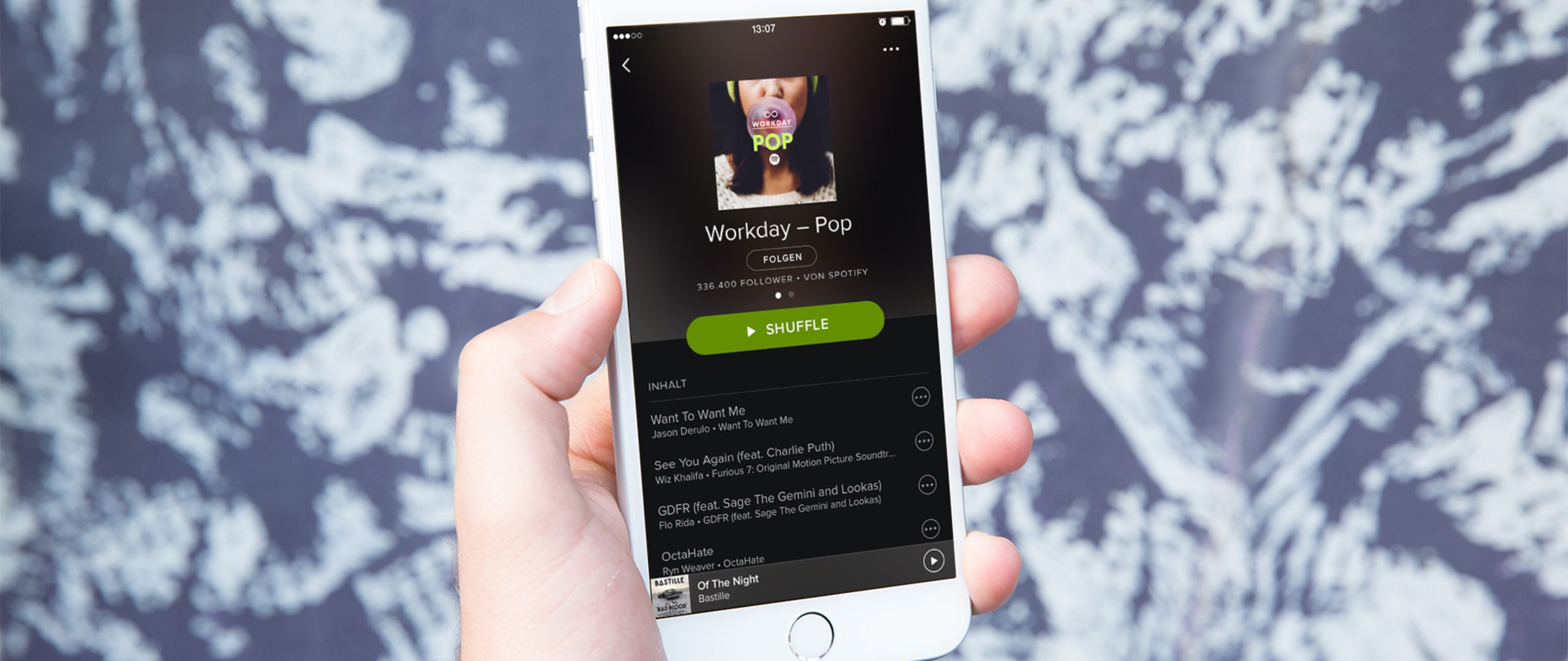 Spotify auf dem iPhone