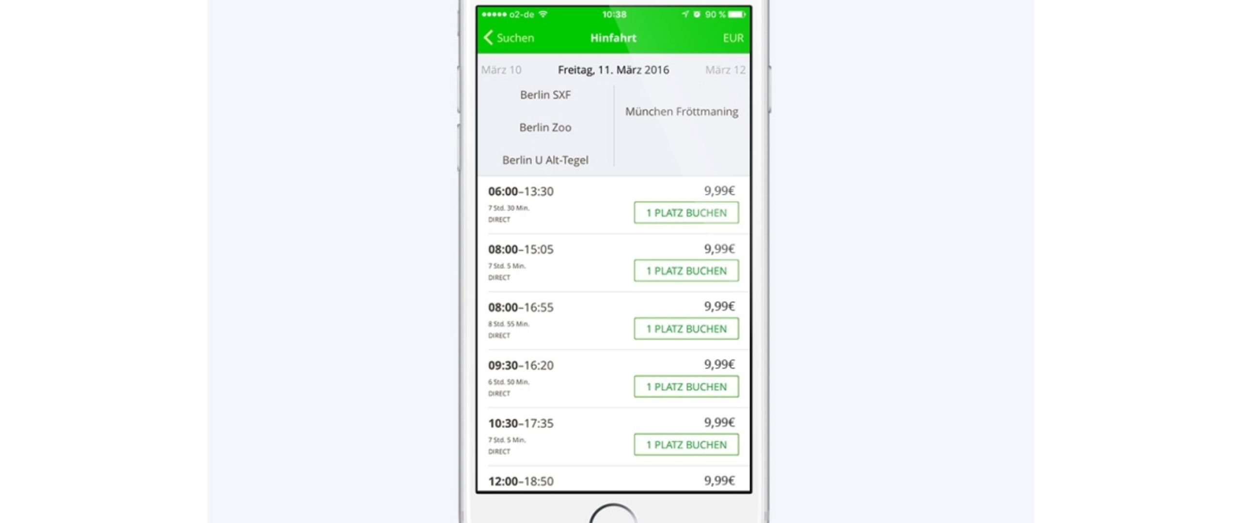 FlixBus App Aktion