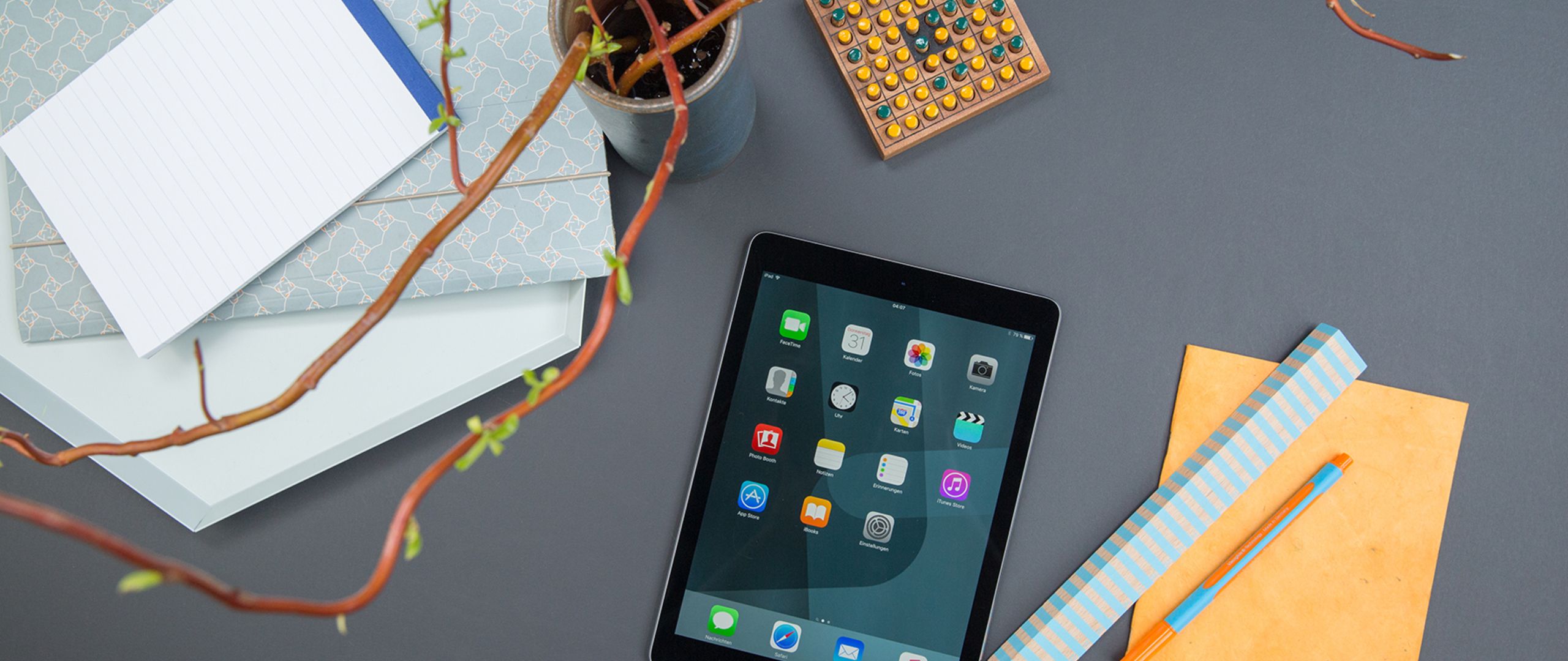 iPad Pro 9.7: Das kleine Tablet in der Benchmark-Teststation.